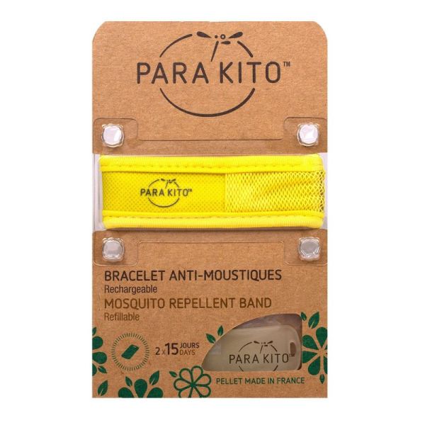 Para Kito - Bracelet anti moustique rechargeable - 2 x 15 jours