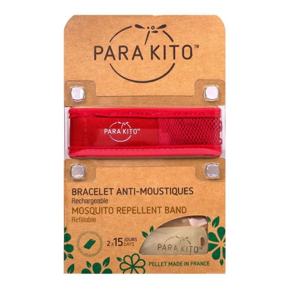 Para Kito - Bracelet anti moustique rechargeable - 2 x 15 jours