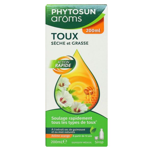 Phytosun - Toux sèche et grasse - 200ml