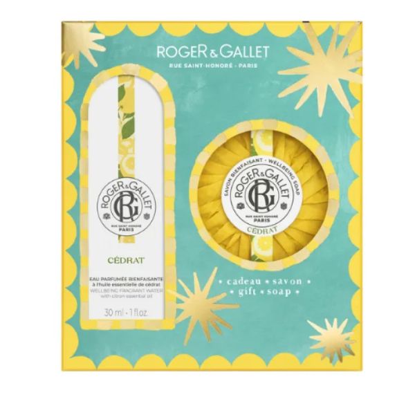 Roger & Gallet - Eau Parfumée Bienfaisante 30ml + Savon Bienfaisant 100g Offert