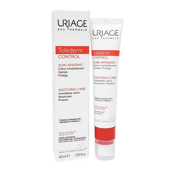 Uriage - Toléderm control soin apaisant - 40 ml