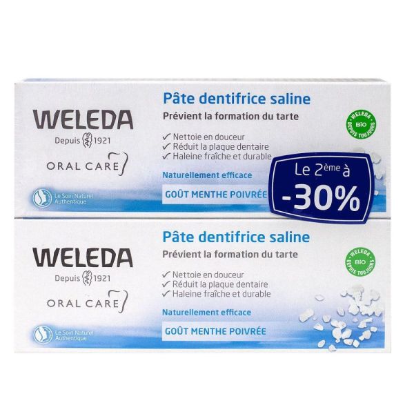 Weleda - Pâte dentifrice saline