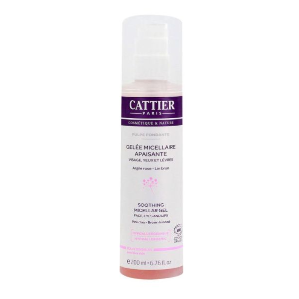 Cattier - Gelée micellaire apaisante - 200ml