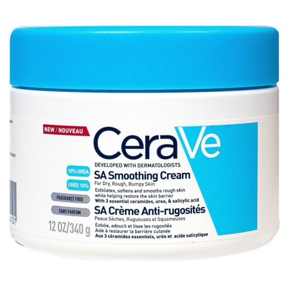 Cerave - Crème SA anti-rugosités 340g