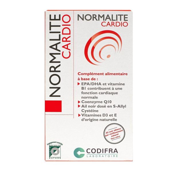 Codifra - Normalite Cardio - 30 capsules