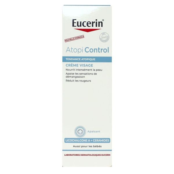 Eucerin - AtopiControl crème visage calmante - 50ml