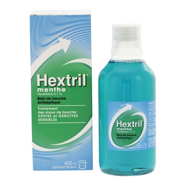 Hextril - Menthe Bain de bouche antiseptique