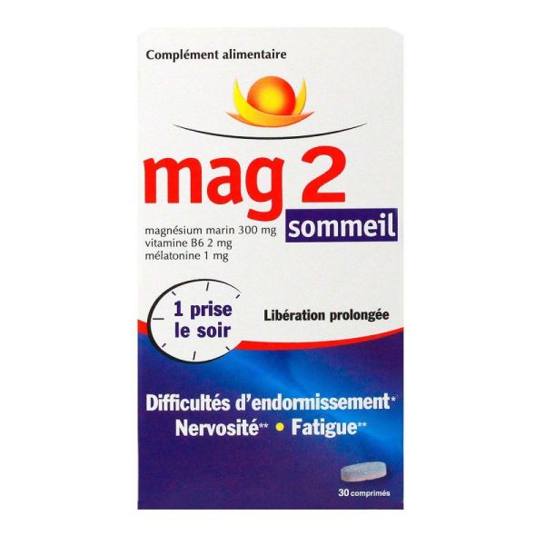 Mag 2 - Sommeil - 30 Comprimés