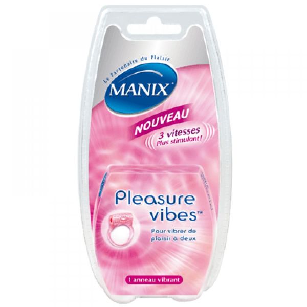 Manix - Pleasure Vibes - Anneau vibrant 3 vitesses