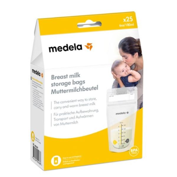 Medela - Sachets de conservation de lait maternel - 25 Sachets