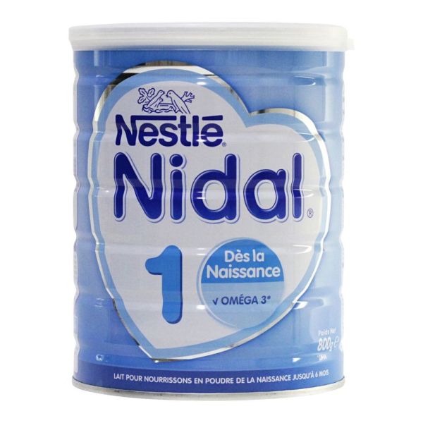 Nestlé - Nidal Lait En Poudre 1 0-6 mois 800g