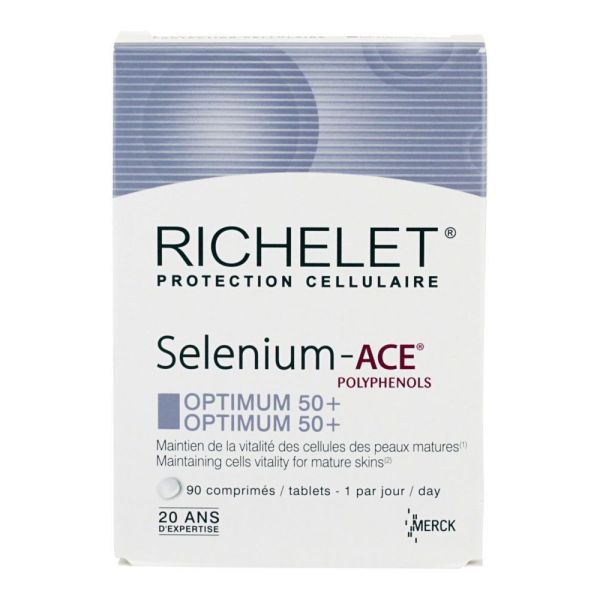 Richelet Protection Cellulaire Selenium - ACE polyphenols Optimum 50+