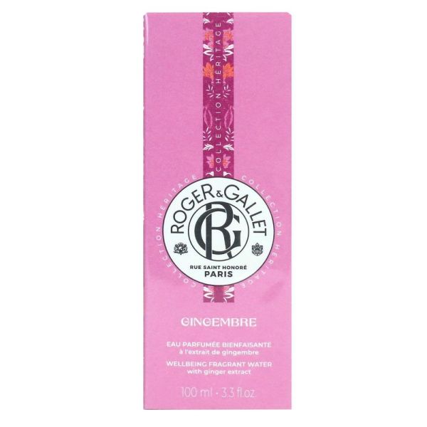 Roger & Gallet - Eau parfumée bienfaisante - Gingembre