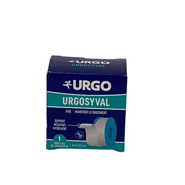 Urgo - Sparadra Urgosyval 2.5cmx5m - 1 rouleau