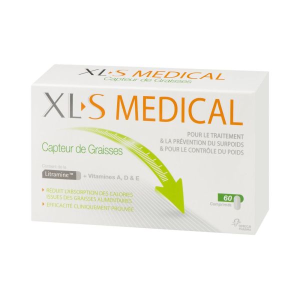 XL-S Medical Capteur De Graisse - 60 comprimés