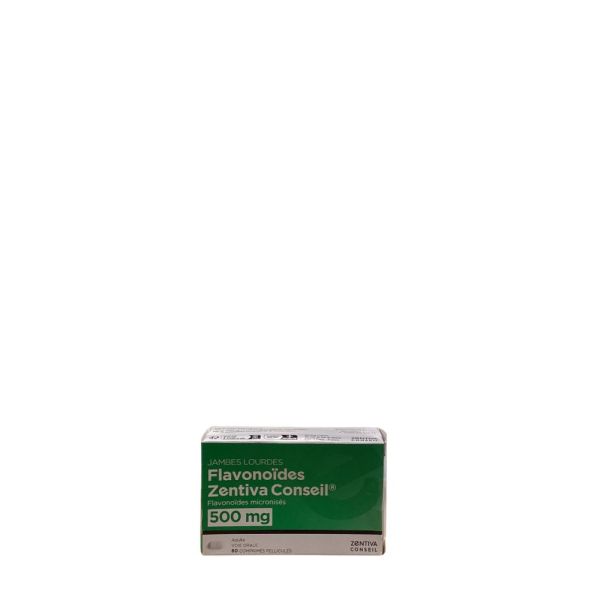 Zentiva Conseil - Flavonoïdes Jambes lourdes 500mg - 60 comprimés pelliculés