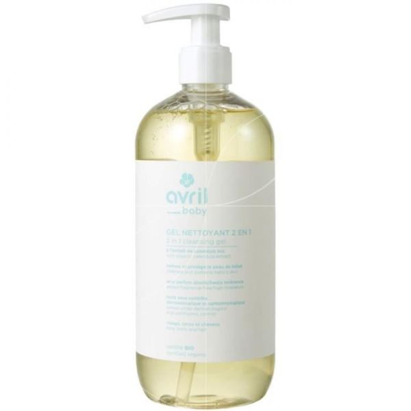 Avril Baby - Gel nettoyant 2 en 1 - 500 ml