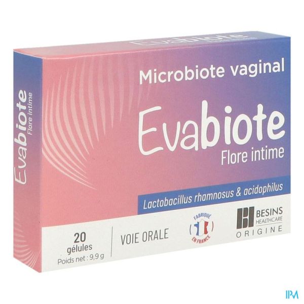 Besins - Evabiote Flore Intime - 20 gélules