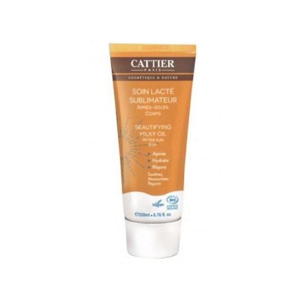 Cattier - Soin lacté sublimateur après-soleil corps - 200 ml