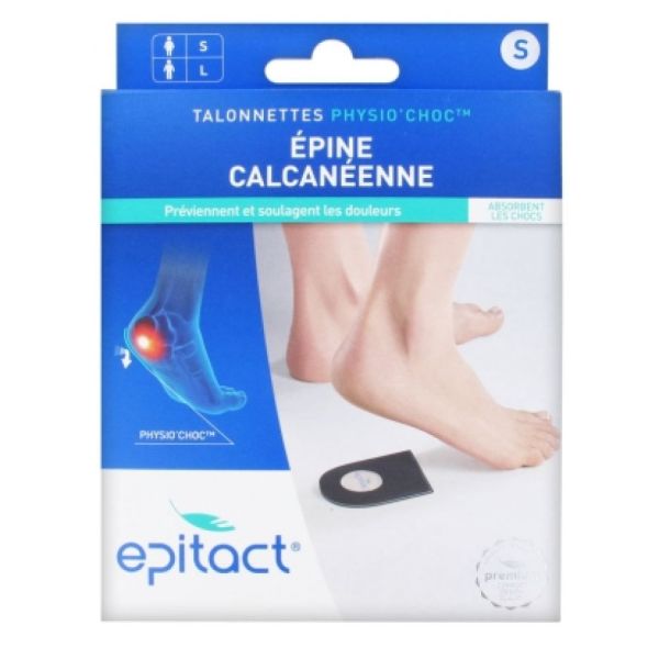 Epitact - Talonnettes PhysioChoc épine calcanéenne taille L