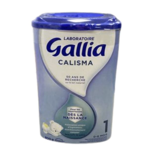 GALLIA - CALISMA Lait en Poudre 1er Age pour Nourrissons de 0 à 6 mois - 800g