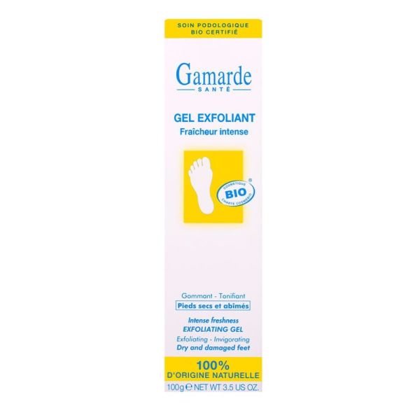 Gamarde - Gel exfoliant fraicheur intense pieds 100g