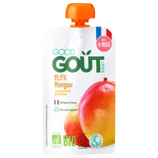 Good Goût - 99,9% Mangue dès 4 Mois Bio - 120 g