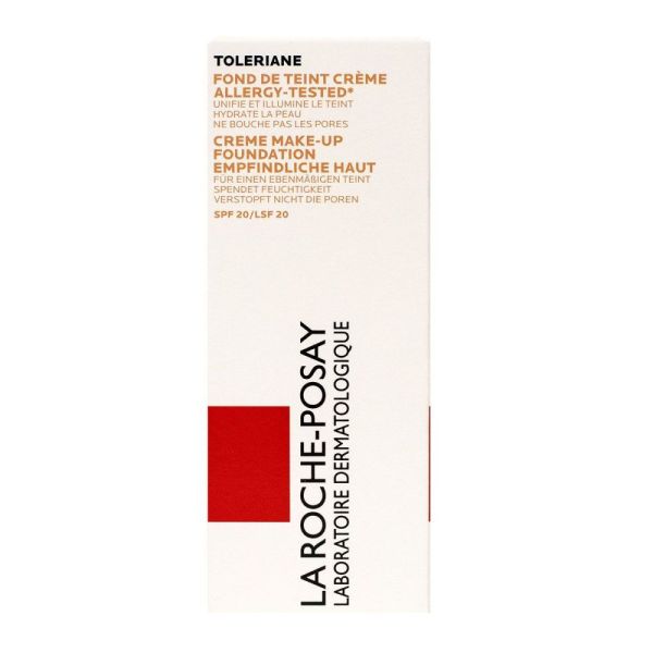 La Roche-posay - Toleriane teint fond de teint crème d'eau hydratante - 30 ml