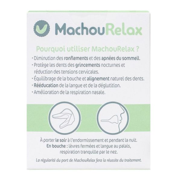 Machouyou -  Machourelax Gouttière Dentaire Relaxation Adulte