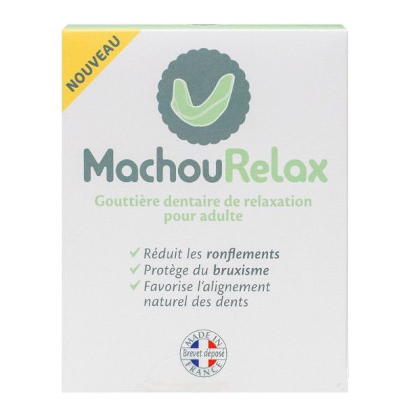 Machouyou -  Machourelax Gouttière Dentaire Relaxation Adulte