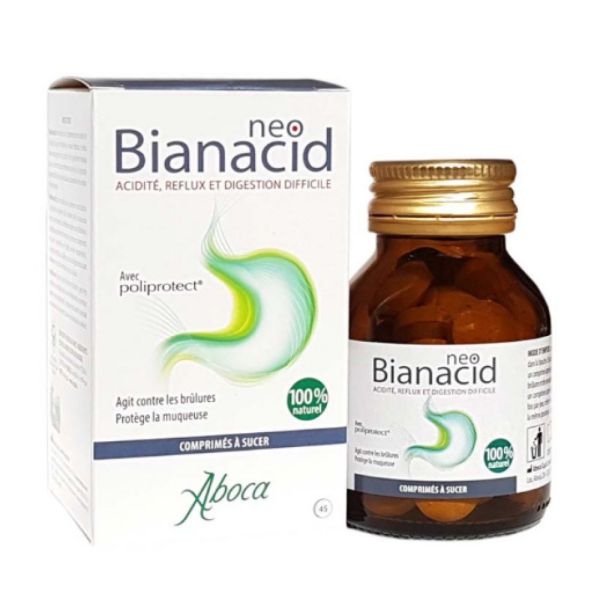 Neo Bianacid - Acidité, reflux et digestion difficile - 45 comprimés