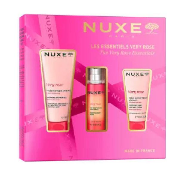 Nuxe - Coffret noël 2025 les essentiels very rose