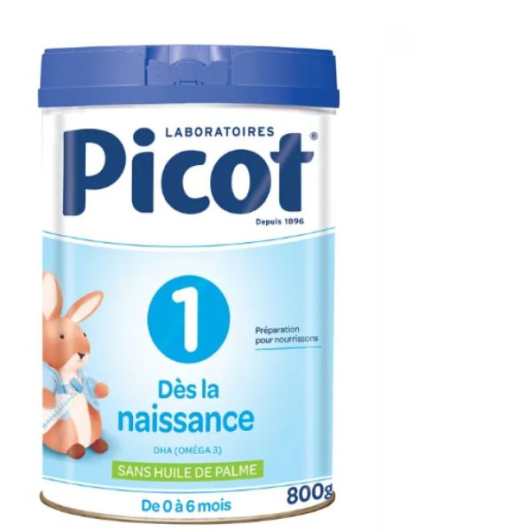 Picot - 1 Lait en poudre des la naissance 0-6 Mois 800g