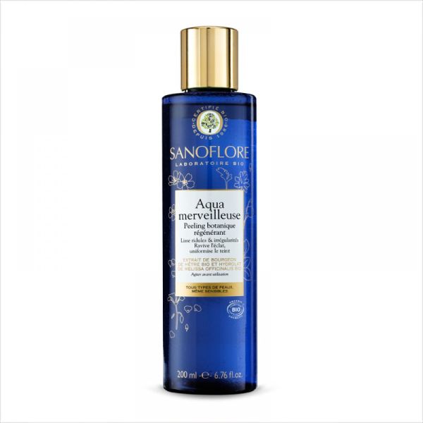 Sanoflore - Aqua merveilleuse - Peeling botanique régénérant - 200ml