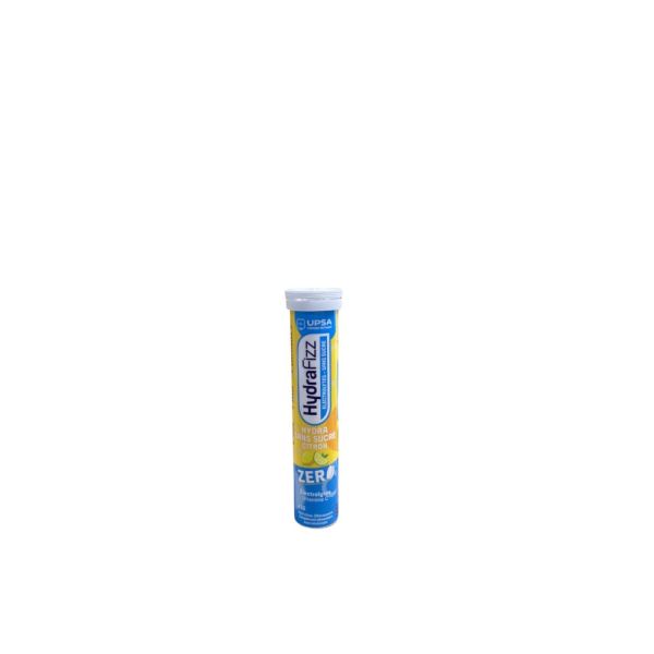 Upsa - Hydrafizz Hydra Sans Sucre citron - 16 Comprimés Effervescents