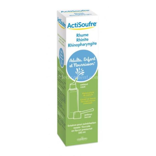 Actisoufre Spray nasal/buccal -100ml