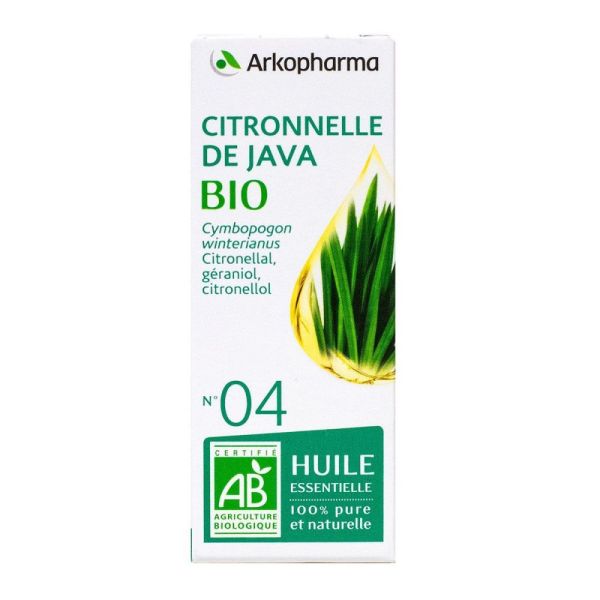 Arkopharma - Huile essentielle Citronnelle de java N°04 - 10 ml