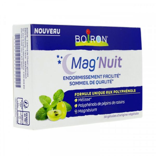 Boiron - Mag'Nuit - 30 Gélules