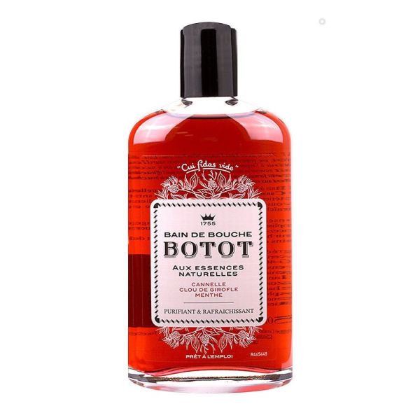 Botot - Bain de bouche cannelle, clou de girofle et menthe - 250 ml