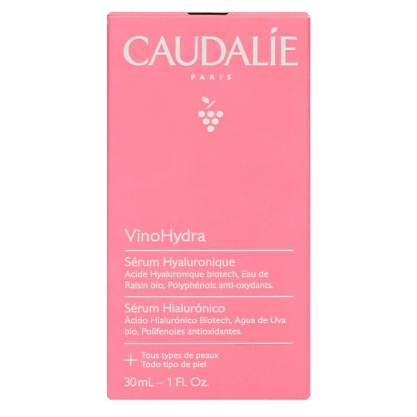 Caudalie - VinoHydra sérum hyaluronique - 30mL