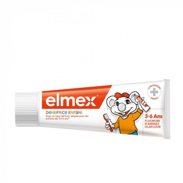 Elmex - Dentifrice enfants 3-6 ans 50ml