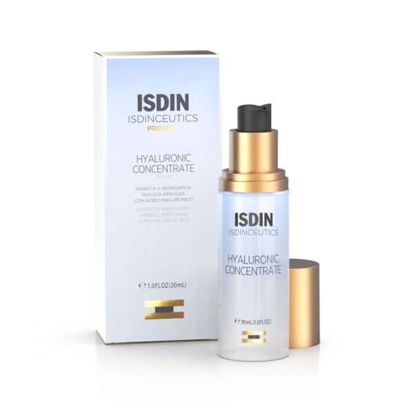 ISDIN - Sérum - concentré hyaluronique visage - anti-âge - 30 ml