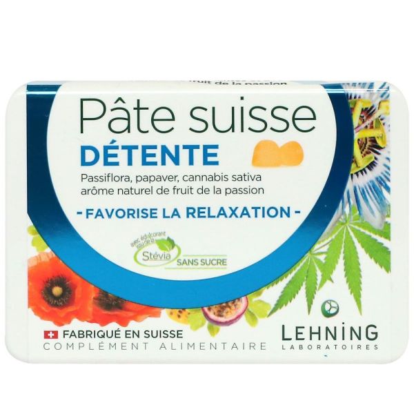 Lehning - Pâte Suisse Détente - 40 gommes