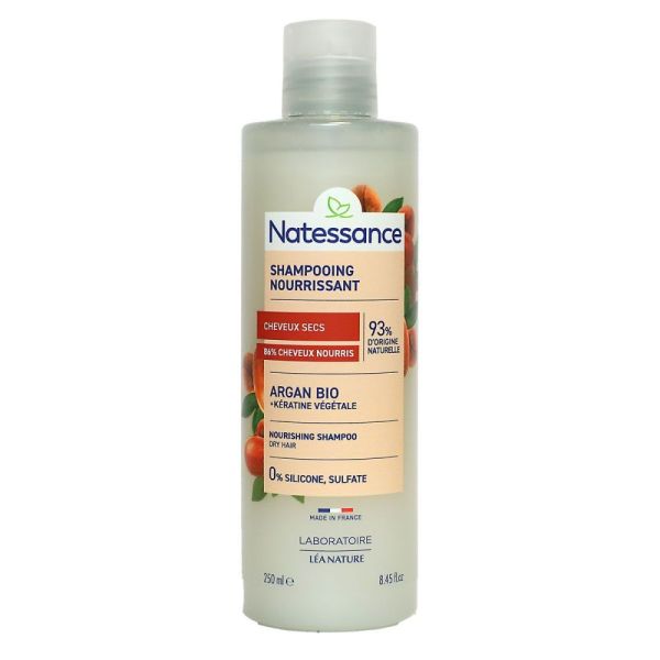 Natessance - Shampooing Nutrition intense anti-âge Argan - 250ml