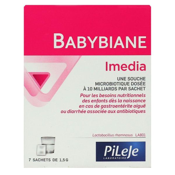 Pileje - Babybiane Imedia - 7 sachets de 1.5g