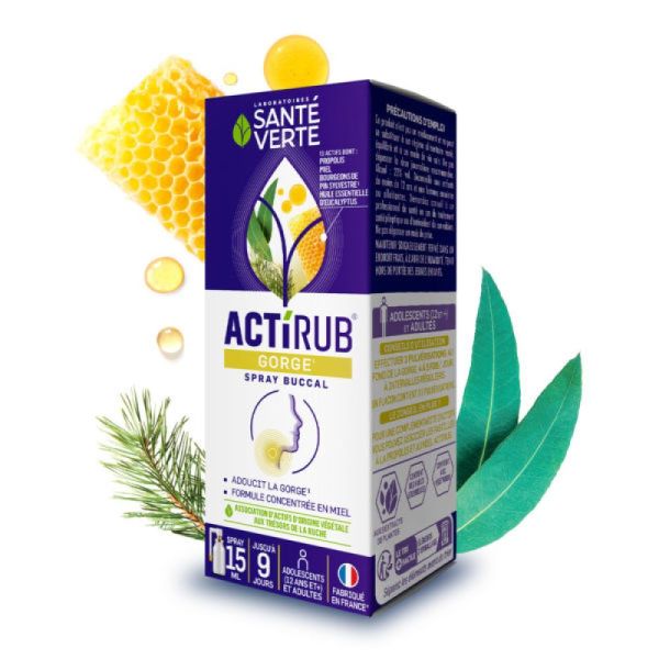 Santé Verte - Actirub gorge - 15ml
