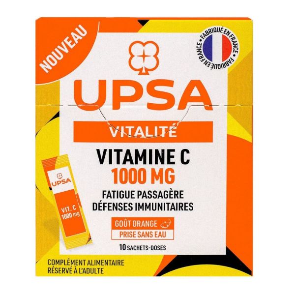 Upsa - Vitamine C 1000MG - 10 sachets.