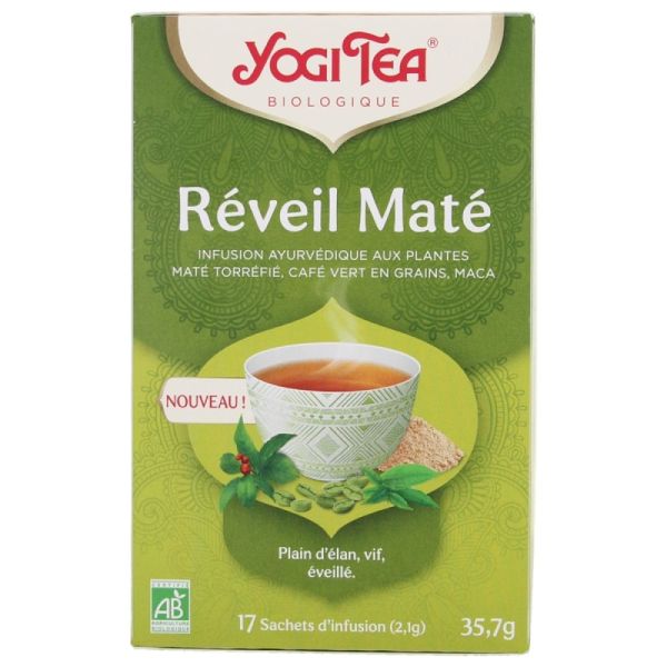 Yogi Tea - Réveil Maté - 17 infusions