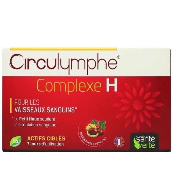 Circulymphe - Complexe H - 16 Comprimés