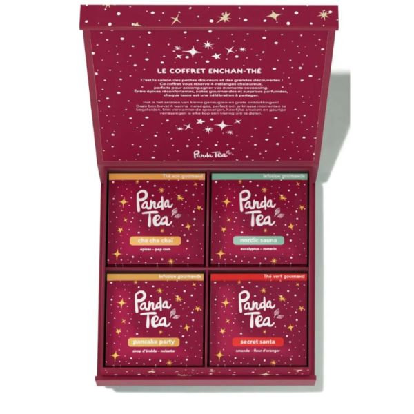 Coffret enchan-thé Panda Tea Noel 2025 - Coffret de 20 sachets